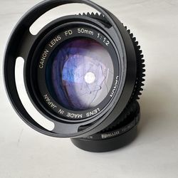 Canon FD 50mm 1.2