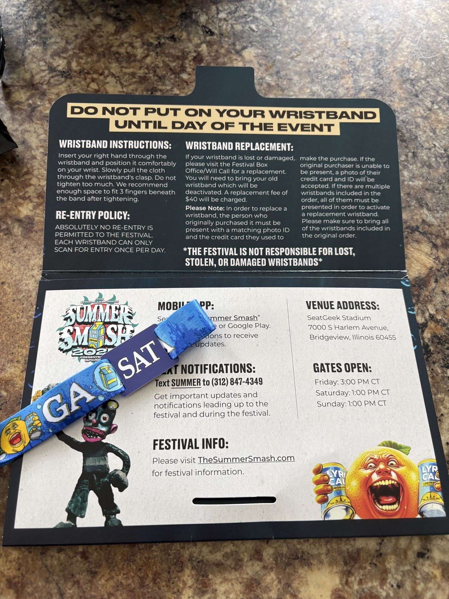Summer Smash Ticket Saturday June 21st