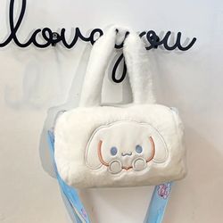 Adorable Cinnamon Roll Fluffy Handbag
