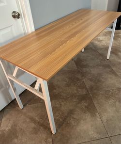 (NEW) 60” Wide Large Folding Computer Desk