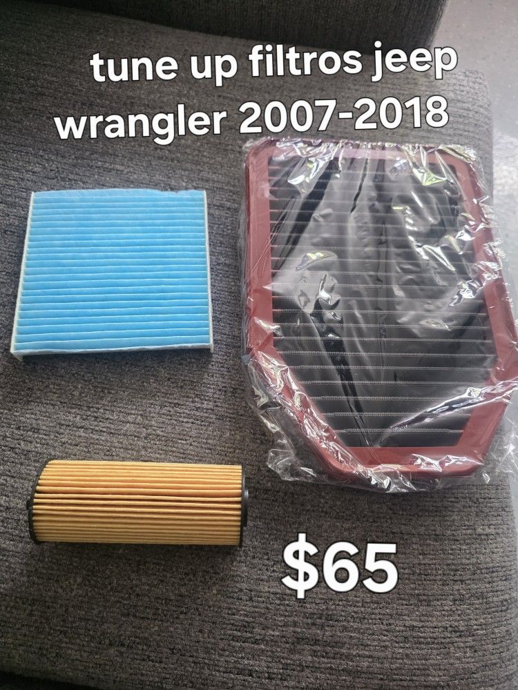Filtros Jeep Wrangler 2007-2018