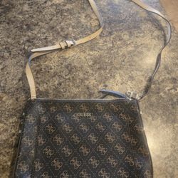 Guess brown crossbody bag