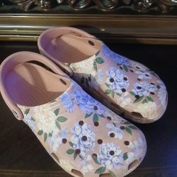 Floral Crocs