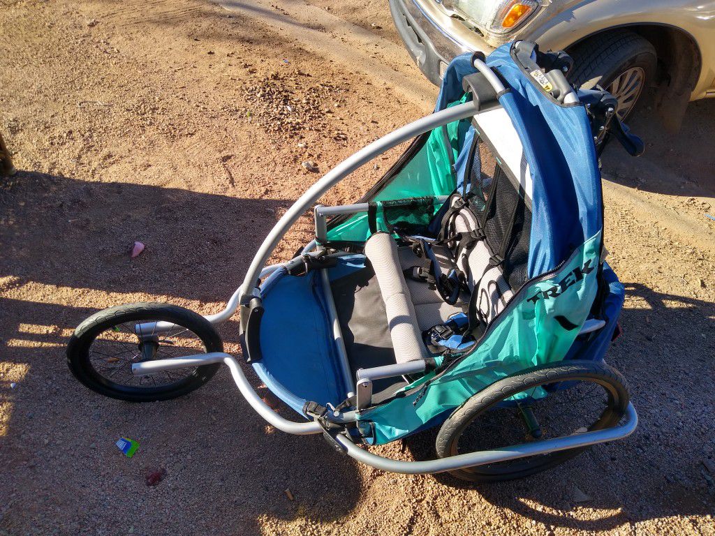 Trek doodlebug two child bicycle trailer