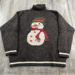 Vintage Snowman Sweater