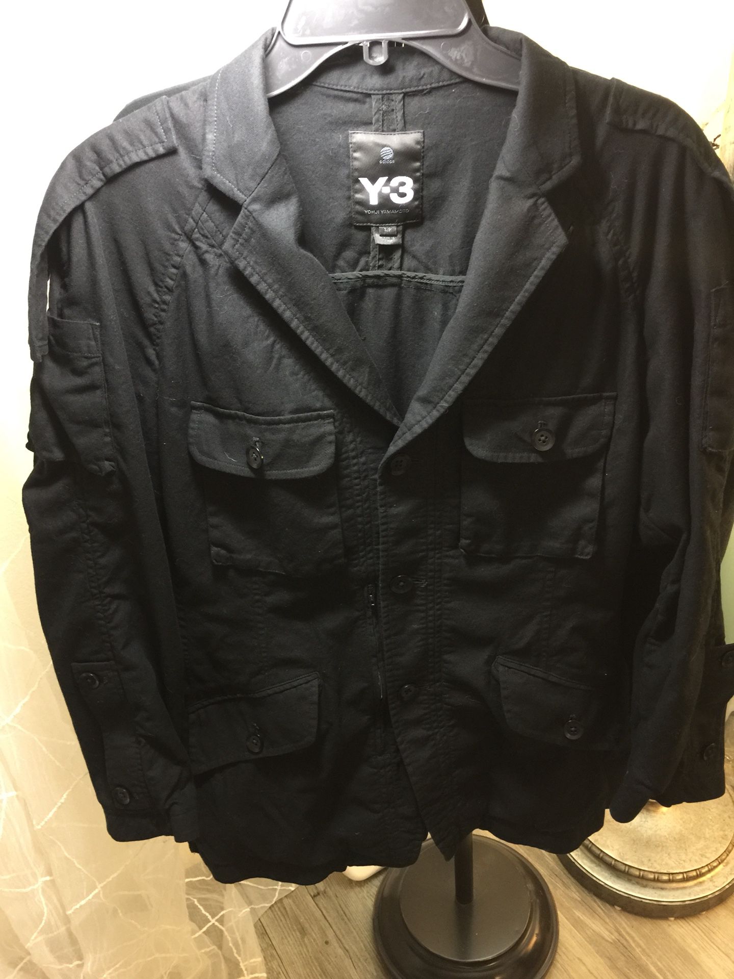 Y-3 Yohji Yamamoto Adidas top and jacket size s/p