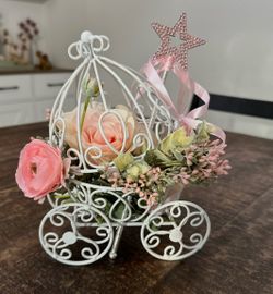Princess Party Carriage Centerpieces