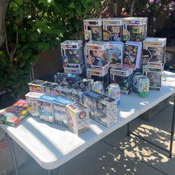 Funkos And Baseball Cards