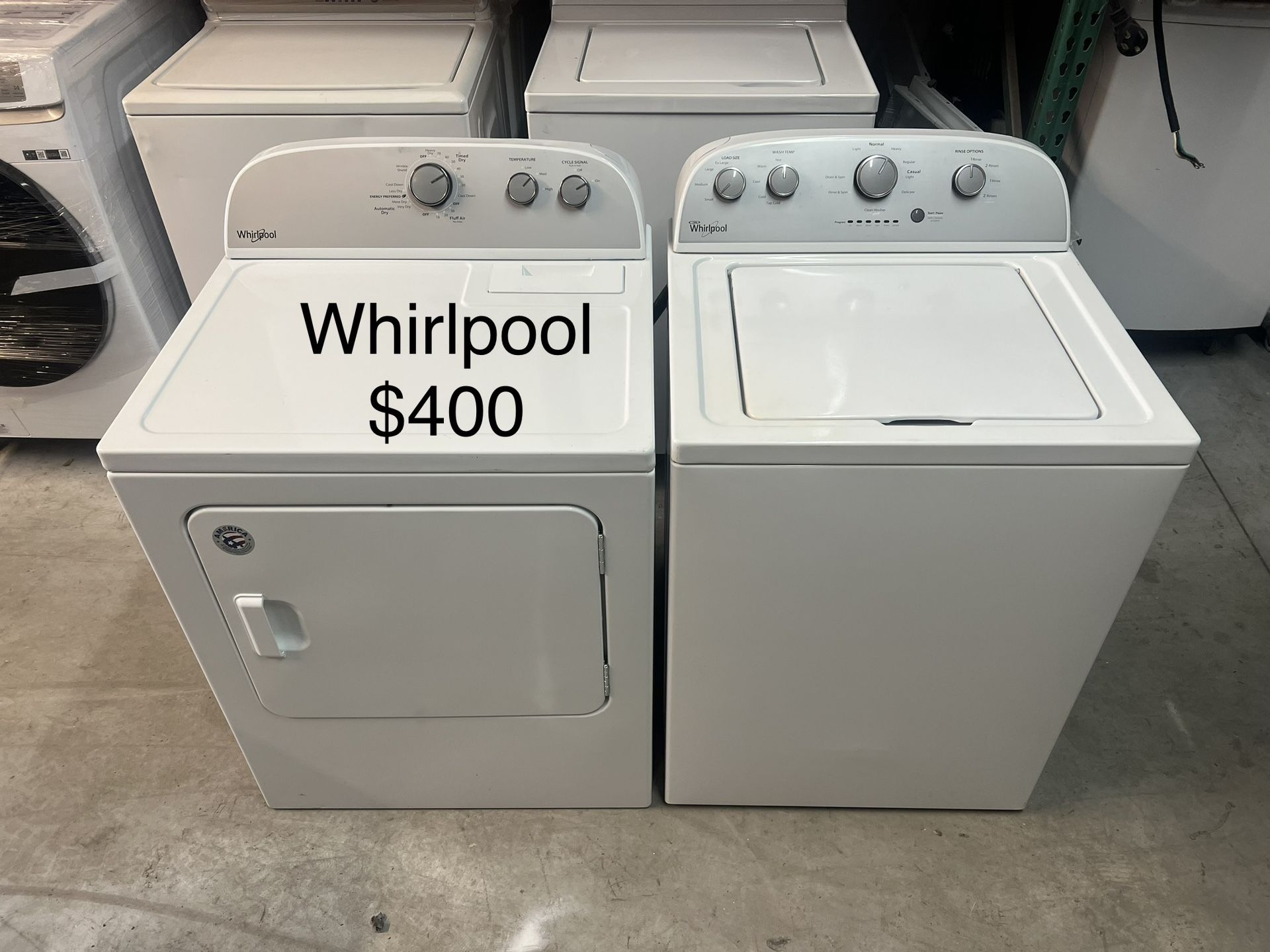 Whirlpool Washer Dryer