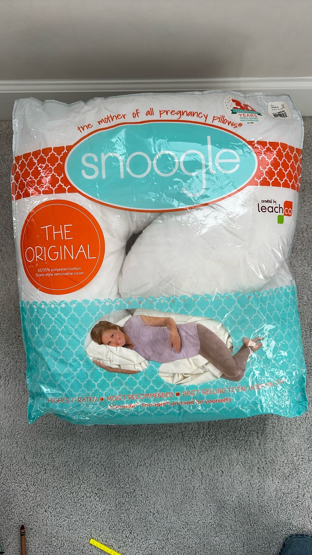 Snoogle Pregnancy Pillow