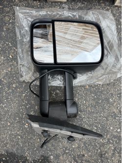 Power Heated Tow Mirror 2007-2013 chevy Silverado Sierra 1500 2500HD driver Side View Mirror