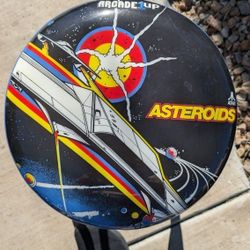 Classic Asteroids Arcade1up Adjustable Stool 21.5"-29.5"