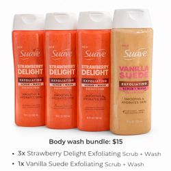 Suave Body Wash Bundle