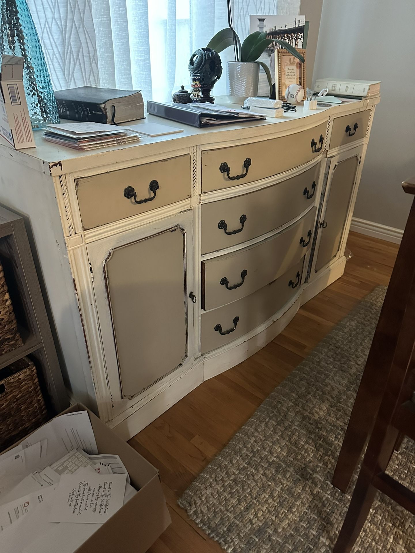 Antique Buffet Table