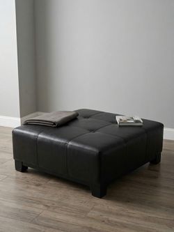 Black Ottoman
