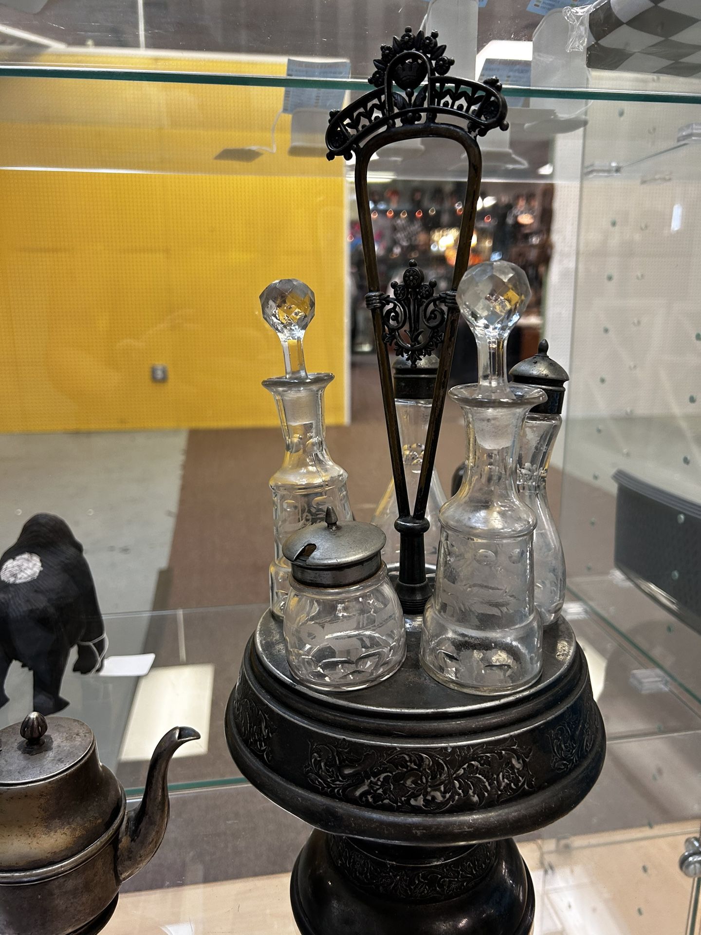 Vintage Condiment Stand