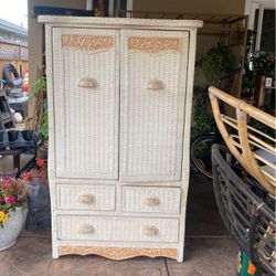 USED PIER 1 ARMOIRE