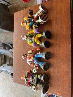Lot of 4 Vintage Action Figures