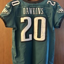 B Dawkins Nike Vapor Elite Official NFL Jersey Midnight Green