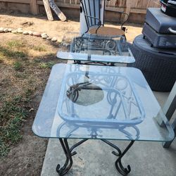 Glass Side Tables