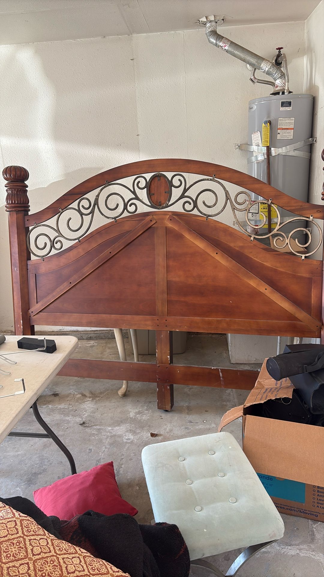 Cali King Bed Frame Wood