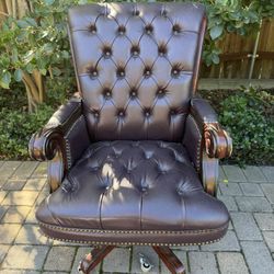 Traditional High-Back Office Chair