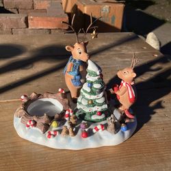 Reindeer Votive Holder Party Lite