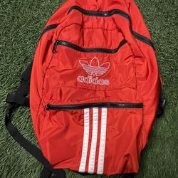 RED ADIDAS BACKPACK 
