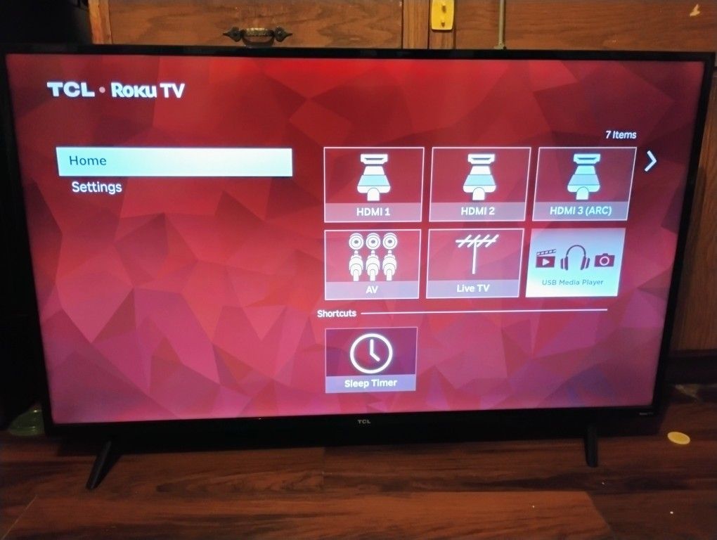 50" TCL Roku Smart TV