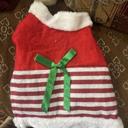 Christmas Santa’s Helper Dog Costume 