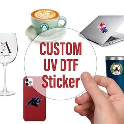 UV DTF Custom Permanent Film Stickers 