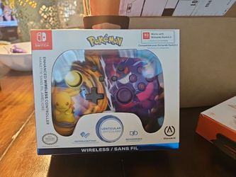 PowerA Nintendo Switch Pokemon Pikachu Vs Gengar Enhanced Wireless Controller