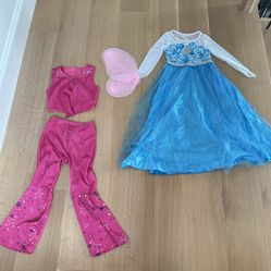 Princess outfits (size 6-8)