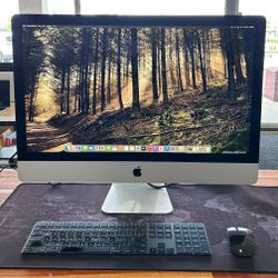 Apple iMac 27” 5K 2020 3.8Ghz 8-Core i7 32GB RAM 500GB Radeon PRO 5500XT 8GB Graphics