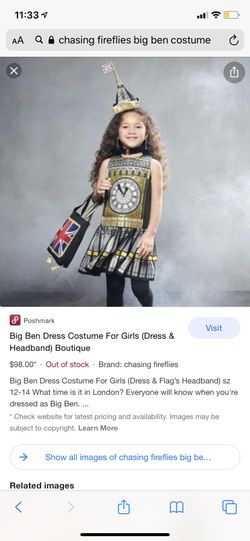 Big Ben Halloween costume from chasing fireflies