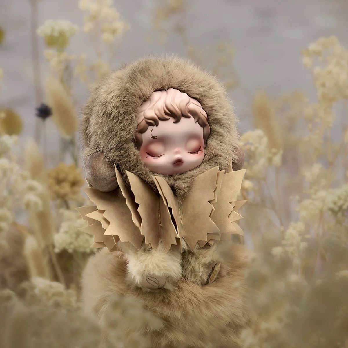 SKULLPANDA L'impressionnisme Series Plush Doll - Teakwood