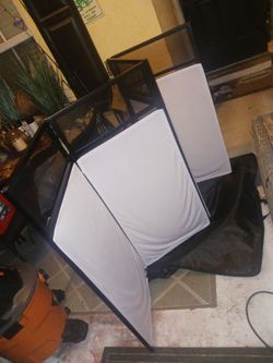 NEW ROCKVILLE DJ 4 PANNEL SCREEN DIVIDER ETC IN CARRY CASE 40 FIRM