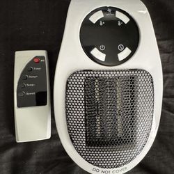 2 Portable heaters 500 W of Power W Remote 