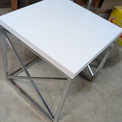 Side Table And End Table Desk Set 