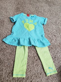 Puma outfit size 4t