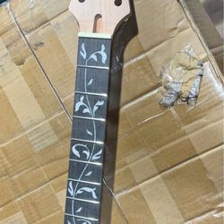 New Mahogany Guitar Neck 22Fret 25.5 inch Rosewood Fretboard Set in heel #P11 (D269) 