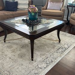 Skyline Glass Top Coffee Table By Hooker Furniture 