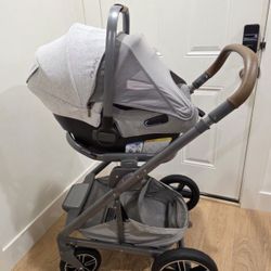 Nuna MIXX Next Travel System with PIPA Lite Infant Car Seat - Full Set