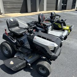 Riding lawnmowers