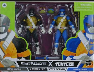 Power Rangers X: TMNT Lightning Collection Morphed Donatello & Morphed Leonardo