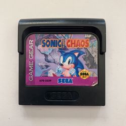 Sonic The Hedgehog Chaos Game Gear Game $10