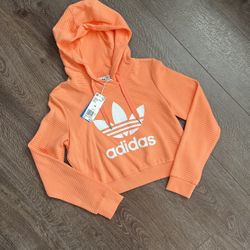 NEW Adidas Cropped Hoodie