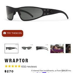 Gator Wraptors Sunglasses Excellent Condition Used Twice