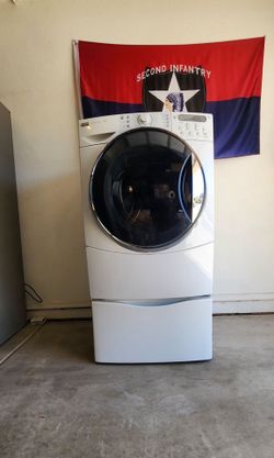 Kenmore Elite Washing Machine with Pedestal