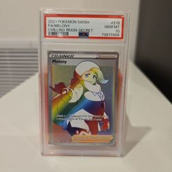 FA/Melony POKEMON card PSA10